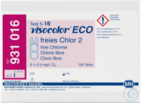 VISOCOLOR ECO freies Chlor 2 Kolorimetrisches Testbesteck Messbereich:...
