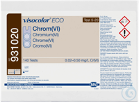 VISOCOLOR ECO Chrom (VI) Kolorimetrisches Testbesteck Messbereich: 0.02-0.50...
