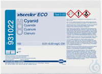 VISOCOLOR ECO Cyanid Kolorimetrisches Testbesteck Messbereich: 0.01-0.20 mg/L...