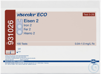 VISOCOLOR ECO Eisen 2 Kolorimetrisches Testbesteck Messbereich: 0.04-1.0 mg/L...