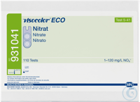 VISOCOLOR ECO Nitrat Kolorimetrisches Testbesteck Messbereich: 1-120 mg/L...