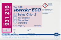 VISOCOLOR ECO freies Chlor 2 Kolorimetrisches Testbesteck - Nachfüllpackung -...