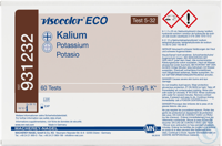 VISOCOLOR ECO Kalium Trübungsmessung - Nachfüllpackung - Messbereich: 2-15...