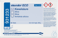 VISOCOLOR ECO Kieselsäure Kolorimetrisches Testbesteck - Nachfüllpackung -...