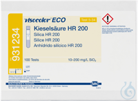 VISOCOLOR ECO Kieselsäure HR 200 Reagenziensatz zur photometrischen...