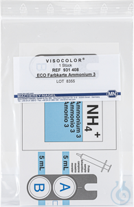 VISOCOLOR ECO Farbkarte Ammonium 3 passend zu Art.-Nr. 931008  VE=1 Stück...