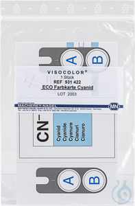 VISOCOLOR ECO Farbkarte Cyanide passend zu Art.-Nr. 931022  VE=1 Stück...