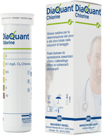 DiaQuant Chlor Packung à 100 Teststäbchen 6 x 95 mm CE-Kennzeichnung  VE=1...