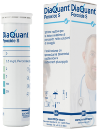 DiaQuant Peroxid S Packung à 100 Teststäbchen 6 x 95 mm CE-Kennzeichnung...
