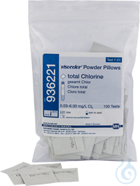 VISOCOLOR Powder Pillows gesamt Chlor Reagenziensatz zur photometrischen...