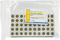 Ständer für Glasküvetten Durchmesser: 12 mm. 5 x 10 Stellplätze  VE=1 Stück...