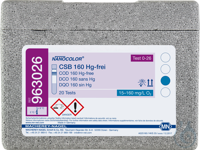 NANOCOLOR CSB 160 Hg-frei Rundküvettentest Messbereich: 15-160 mg/L O2 Pg. à...