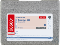 NANOCOLOR Zirconium 100 Rundküvettentest Messbereich: 5-100 mg/L Zr Pg. à 20...