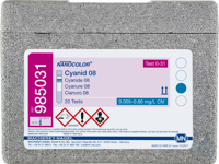 NANOCOLOR Cyanid 08 Rundküvettentest Messbereich: 0.02-0.80 mg/L CN-...