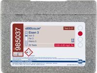 NANOCOLOR Eisen 3 Rundküvettentest Messbereich: 0.10-3.00 mg/L Fe...