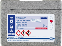 NANOCOLOR CSB HR 1500 Rundküvettentest mit Barcode Pg. à 20 Bestimmungen...