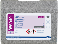 NANOCOLOR Fluorid 2 Rundküvettentest Messbereich: 0.1-2.0 mg/L F- Pg. à 20...