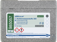 NANOCOLOR KW 300 (Kohlenwasserstoffe) Rundküvettentest Messbereich: 0.5-5.6...