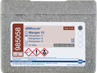 NANOCOLOR Mangan 10 Rundküvettentest Messbereich: 0.1-10.0 mg/L Mn...