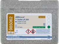 NANOCOLOR Sulfat LR 200 Rundküvettentest Messbereich: 20-200 mg/L SO42- Pg. à...