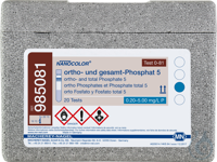 NANOCOLOR ortho- und gesamt-Phosphat 5 Rundküvettentest Messbereich:...