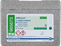 NANOCOLOR Sulfid 3 zur Auswertung auf Skalar Robotern Rundküvettentest mit...