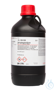 Natriumhypochloritlösung 47/50 % (6 - 14 % aktives Chlor)  VE=2.5 l...