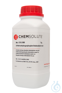di-Natriumhydrogenphosphat-Dodecahydrat  reinst. DAB. Ph. Eur.. BP. Ph....