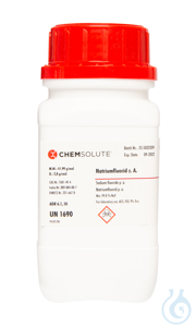 Natriumfluorid z. A.. ACS. ISO. Reag. Ph. Eur.  (min.  99.0 %)  VE=250 g...