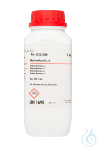 Natriumfluorid z. A.. ACS. ISO. Reag. Ph. Eur.  (min.  99.0 %)  VE=1 kg...