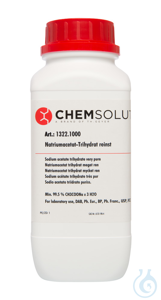 Natriumacetat-Trihydrat reinst. DAB. Ph. Eur..  BP. Ph. Franc. USP. FCC...