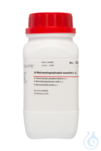 di-Natriumhydrogenphosphat wasserfrei z. A..  ACS (min. 99.0 %)  VE=500 g...