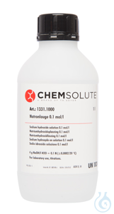 Natronlauge 0.1 mol/l (0.1 N)  VE=1 l Natronlauge 0.1 mol/l (0.1 N)  VE=1 l