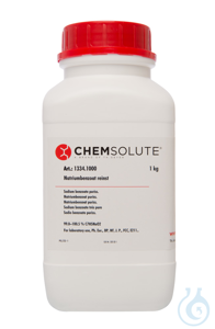 Natriumbenzoat reinst. Ph. Eur.. BP. NF. JP. FCC (99.0-100.5 %)  VE=1 kg...