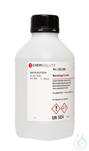 Natronlauge 0.5 mol/l (0.5 N)  VE=1 l Natronlauge 0.5 mol/l (0.5 N)  VE=1 l