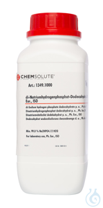 di-Natriumhydrogenphosphat-Dodecahydrat z. A.. ISO. Ph. Eur. (min. 99.0 %)...