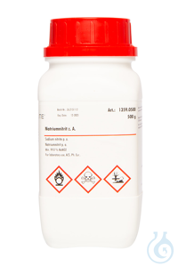 Natriumnitrit z. A.. ACS. Ph. Eur. (min. 99.0 %)  VE=500 g Natriumnitrit z....