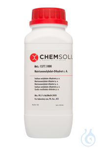 Natriummolybdat-Dihydrat z. A.. Ph. Eur.. ACS  (min. 99.5 %)  VE=1 kg...