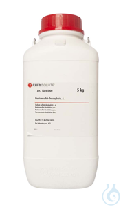 Natriumsulfat-Decahydrat z. A.. ACS (min.  99.0 %)  VE=5 kg...