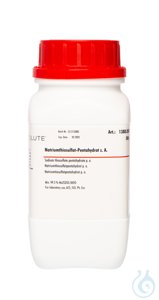 Natriumthiosulfat-Pentahydrat z. A.. ACS. ISO.  Ph. Eur. (min. 99.5 %)...