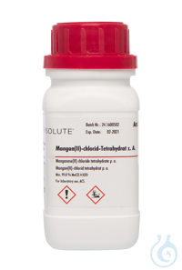 Mangan(II)-chlorid-Tetrahydrat z. A.. ACS (min. 99.0 %)  VE=100 g...