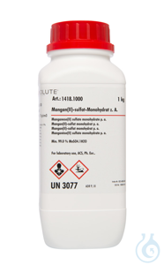 Mangan(II)-sulfat-Monohydrat z. A.. ACS. Ph.  Eur. (min. 99.0 %)  VE=1 kg...