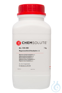 Magnesiumchlorid-Hexahydrat z. A.. ACS. ISO  (min. 99.0 %)  VE=1 kg...