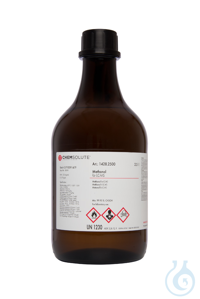 Methanol für LC-MS (min. 99.95 %)  VE=2.5 l Methanol für LC-MS (min. 99.95 %)...