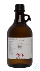 Methylethylketon z. A. (min. 99.5 %)  VE=2.5 l Methylethylketon z. A. (min....