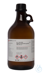 Methanol ultragradient grade für die HPLC. Reag. Ph. Eur. (min. 99.90 %)...