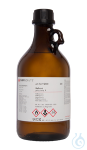 Methanol getrocknet z. A. (min. 99.8  %)  VE=2.5 l Methanol getrocknet z. A....