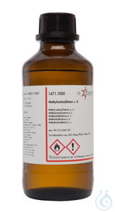 Methylisobutylketon z. A. (min. 99.5 %)  VE=1 l Methylisobutylketon z. A....