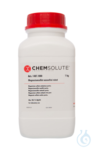 Magnesiumsulfat wasserfrei reinst (min. 98.0 %)  VE=1 kg Magnesiumsulfat...