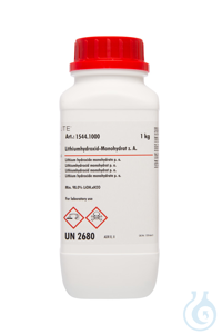 Lithiumhydroxid-Monohydrat z. A. (min. 98.0 %)  VE=1 kg...